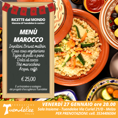 Ricette dal mondo 1) MAROCCO